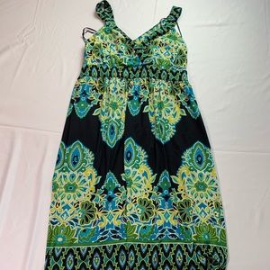 INC pattered knee length dress